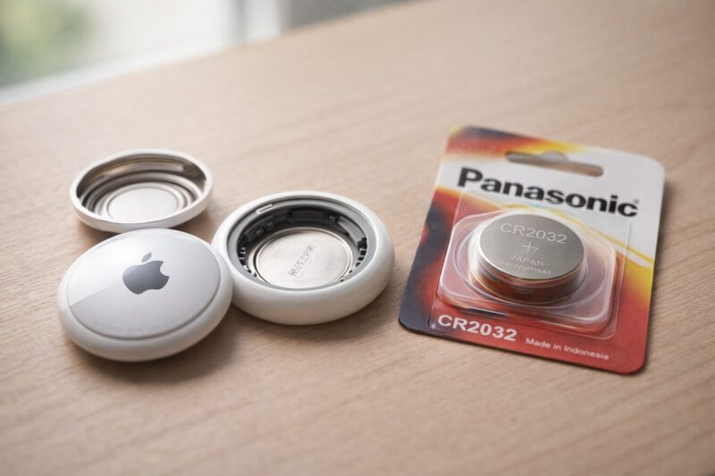 Airtag電池交換